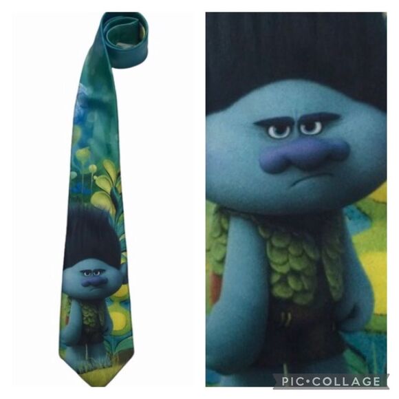 Dreamworks Trolls Branch Tie - Picture 1 of 12
